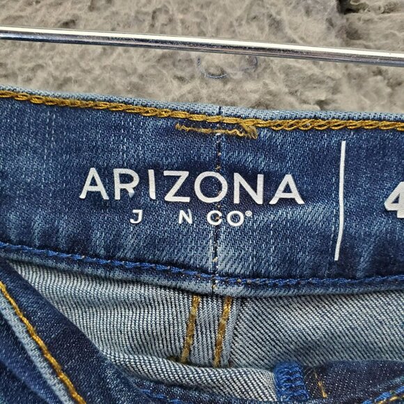 Arizona Jeans Mens 48x22 Blue Relaxed Straight Stretch Denim *Read* - Picture 2 of 12